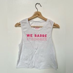 Pure Barre “we barre stronger” tank